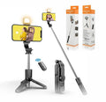 Bluetooth Selfie Stick with Light – Tripod, Remote Contro